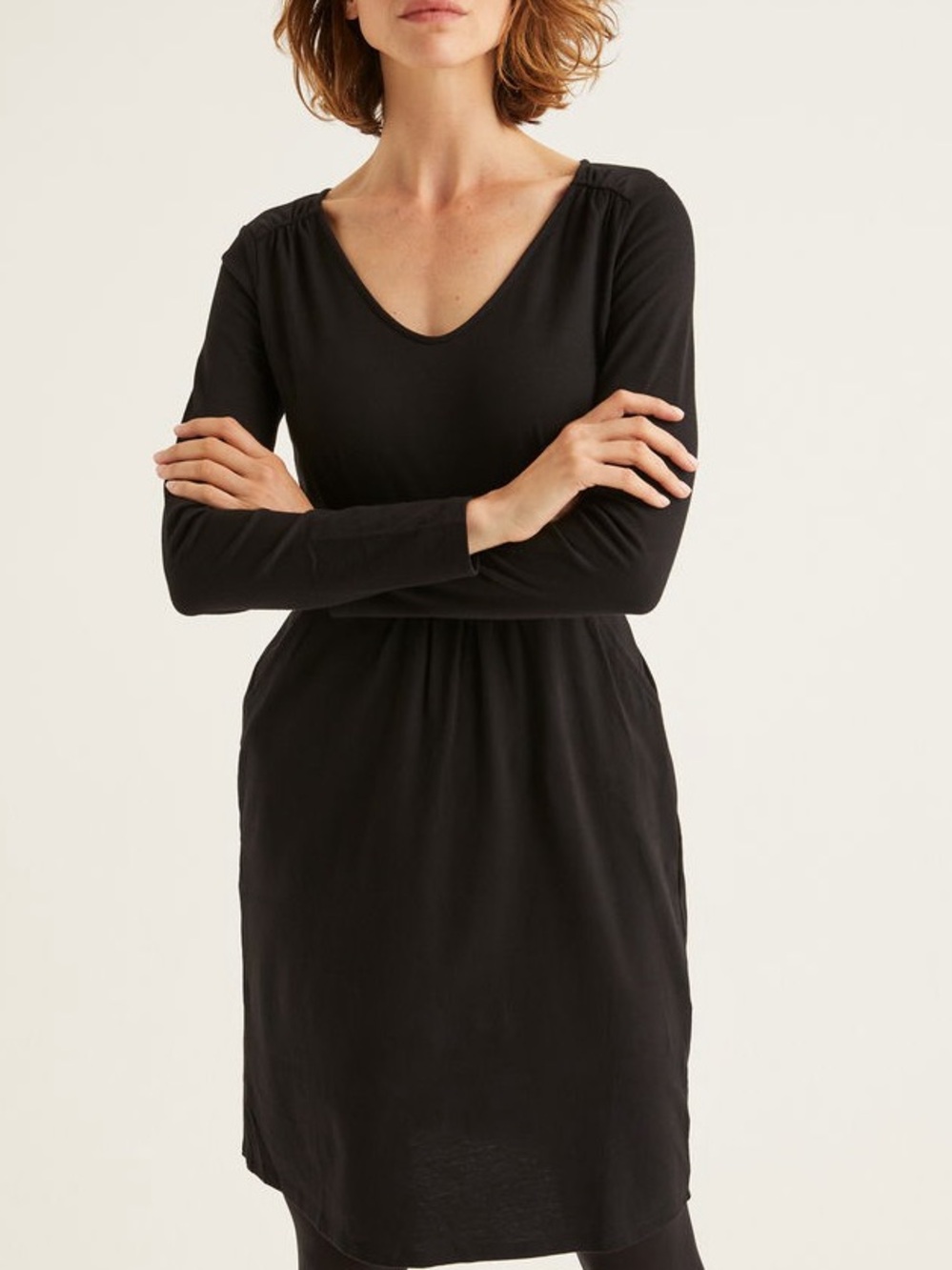 Boden Little Black Dress w/ Pockets (belt‎ not included) 4